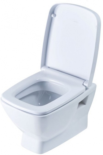 картинка Комплект инсталляции с хромированной кнопкой Santek ПЭК и подвесным унитазом с крышкой с микролифтом Нео 1.WH50.1.543 от магазина Сантехстрой