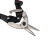 картинка Ножницы по металлу левые 260мм никелированные,  двухкомпонентные рукоятки REXANT от магазина Сантехстрой