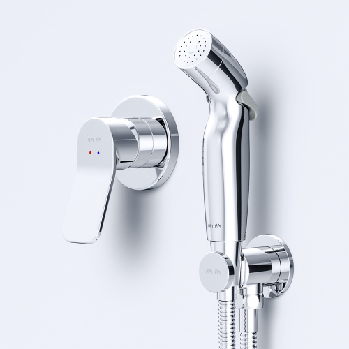 картинка F40H85A00 X-Joy, гигиенический набор для скрытого монтажа со смесителем для душа от магазина Сантехстрой