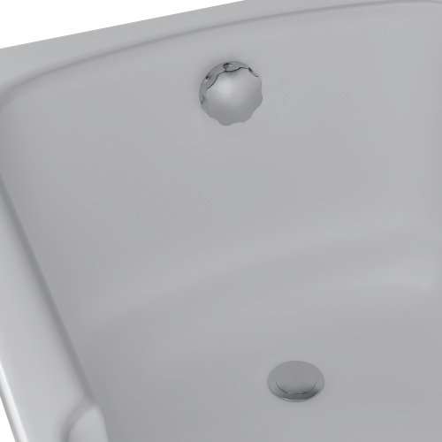 картинка Сифон для ванн BathMaster полуавтомат с переливом и гибкой трубой (1 1/2"- Ø40/50) от магазина Сантехстрой