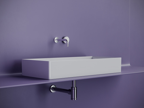 картинка Раковина-столешница Ceramica Nova цвет Черный Прямоугольная CN6072 от магазина Сантехстрой