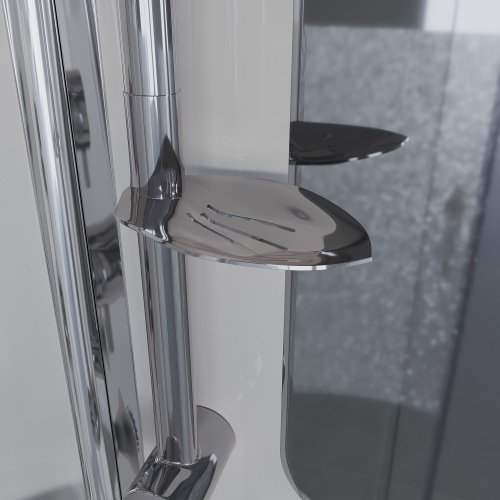 картинка Душевая кабина Niagara Ultra NG-308-01 (90х90х220) высокий поддон(48см),стекло матовое,4 места от магазина Сантехстрой