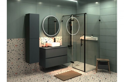 картинка Пенал Aquanet Джейн 35 цвет маренго 00313305 от магазина Сантехстрой