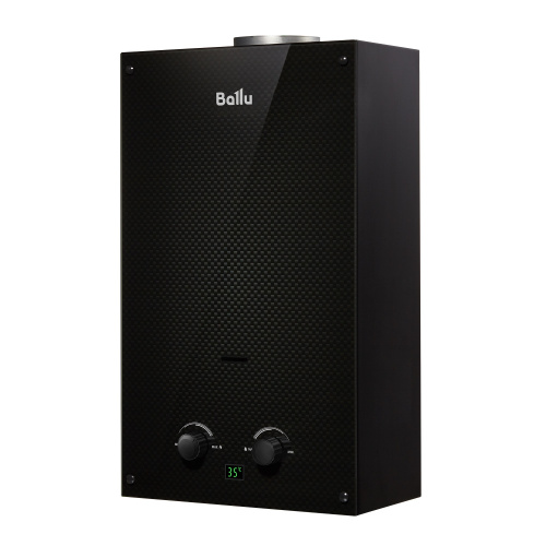 картинка Колонка газовая Ballu GWH 10 Fiery Glass Carbon от магазина Сантехстрой