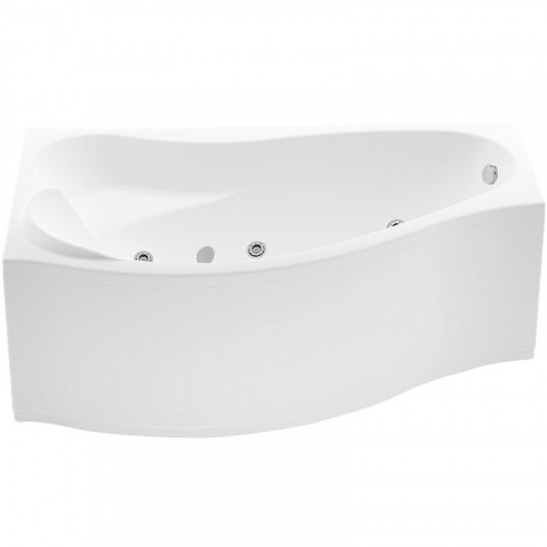 картинка Акриловая ванна Aquanet Palma 170x90 L 205737 без гидромассажа от магазина Сантехстрой