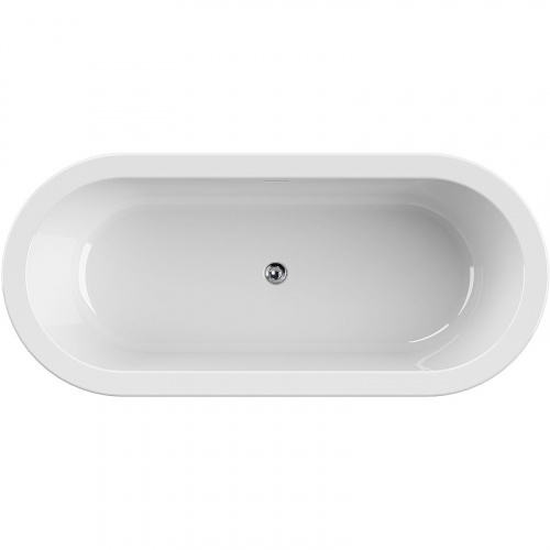 картинка Акриловая ванна Cezares Slim 180x80 SLIM CENTRAL-180-80-60-W37-SET без гидромассажа от магазина Сантехстрой