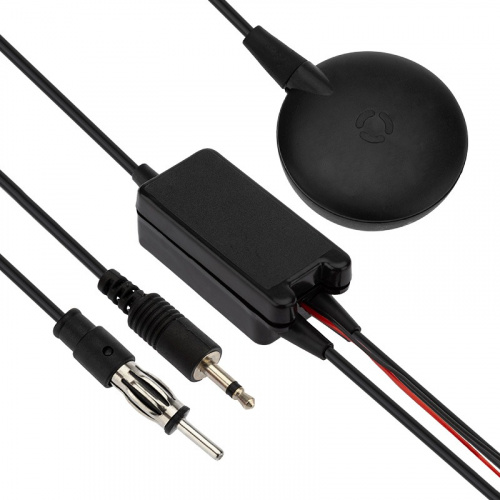 картинка Антенна автомобильная внутрисалонная (радио + ТВ),  активная (модель RX-502) REXANT от магазина Сантехстрой