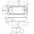 картинка W94A-180-080W-A X-Joy Ванна акриловая 180х80 от магазина Сантехстрой