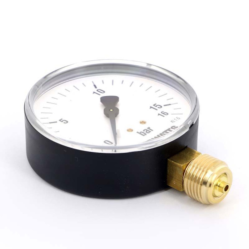 картинка Манометр радиальный F+R250 WATTS Ind 1/2" 100 мм 16 бар от магазина Сантехстрой