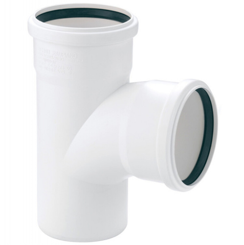 картинка Тройник Rehau 87°, 75, 75, PP полипропилен (5 шт) от магазина Сантехстрой