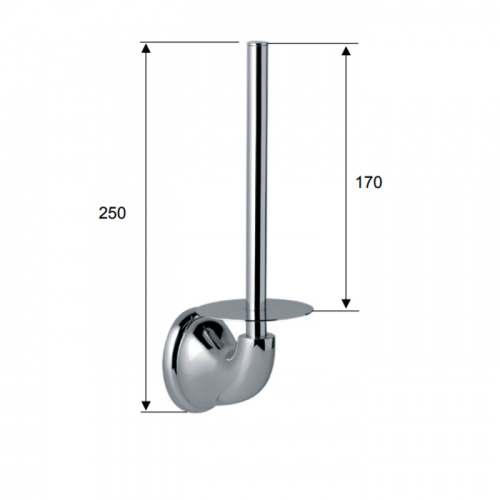картинка Daniel Revival Acc.B. Держатель запасного рулона туалетной бумаги, медь vecchio rame от магазина Сантехстрой