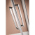 картинка Душевой уголок Cezares Stylus-M R-2 100x100 профиль Хром стекло прозрачное от магазина Сантехстрой