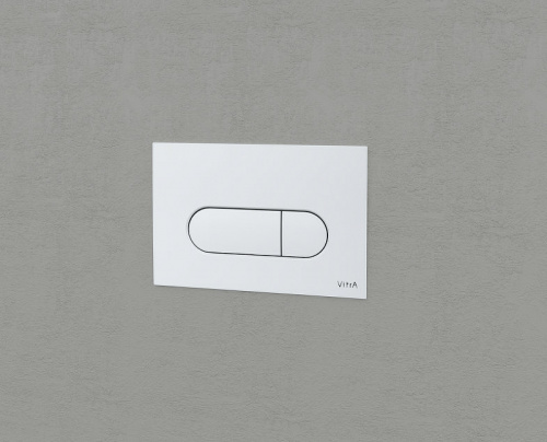 картинка Комплект унитаза с инсталляцией Vitra Normus L-box 9773B003-7207 с сиденьем и Белой клавишей смыва от магазина Сантехстрой