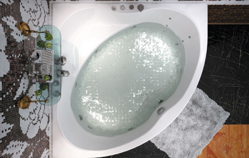 картинка Акриловая ванна Aquanet Palau 140x140 204021 без гидромассажа от магазина Сантехстрой