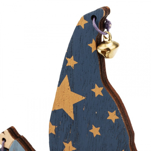 картинка Деревянная фигурка Гном с носком 15х4х17 см NEON-NIGHT от магазина Сантехстрой