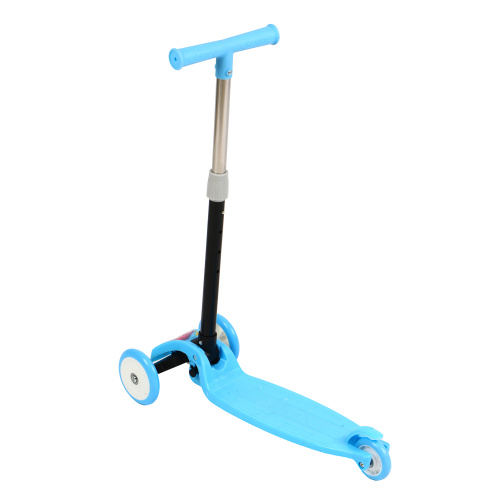 картинка SILAPRO Самокат 3-х колесный, складной, 56х21х58-62-66-70см, ПВХ колеса d11см, до 30кг, металл,пласт от магазина Сантехстрой