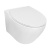картинка Унитаз подвесной Azario Keras 370х520х360 безободковый, с быстросъемным сиденьем микролифт, белый глянцевый (AZ-99046W) от магазина Сантехстрой
