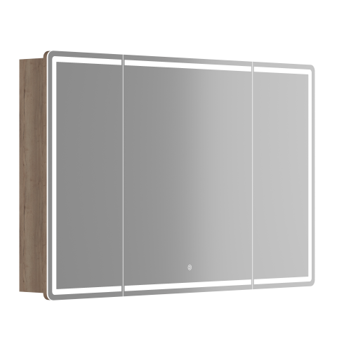 картинка Зеркальный шкаф для ванной комнаты Mirror Ceramica Nova mi120eg от магазина Сантехстрой