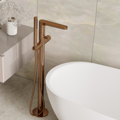 фото paar 8821 смеситель напольный для ванны