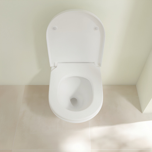 картинка Унитаз Villeroy&Boch Subway 3.0 4670T001 подвесной Альпийский белый без сиденья от магазина Сантехстрой