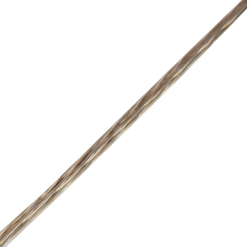 картинка Трос стальной в ПВХ оплетке d=2,5 мм,  прозрачный (моток 20 м) REXANT от магазина Сантехстрой