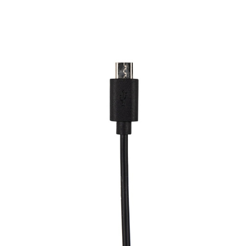 картинка Автозарядка в прикуриватель microUSB (АЗУ) (5 V,  1000 mA) шнур прямой 1.2 м черная REXANT от магазина Сантехстрой
