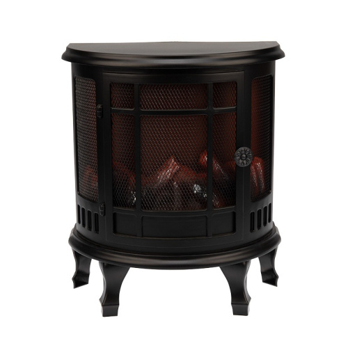 картинка Светодиодный камин Винтаж с эффектом живого огня 30х16х35,5 см,  батарейки 3хС (не в комплекте) и USB (в комплекте) от магазина Сантехстрой