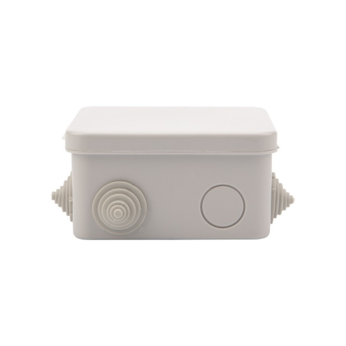 картинка Коробка распределительная наружного монтажа с откидной крышкой 100х100х50 мм,  IP54 REXANT от магазина Сантехстрой