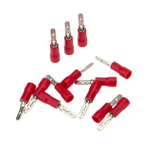 картинка Клемма плоская изолированная РПи-п 1.5-(2.8)/РпИп 1,25-3-0,8 штекер 2.8 мм 0.5-1.5 мм² красная REXANT от магазина Сантехстрой