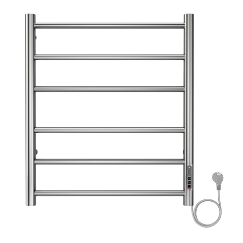 картинка Полотенцесушитель электрический AZARIO PARMA 500/600 6 секций, диммер справа, хром (AZ10856) от магазина Сантехстрой