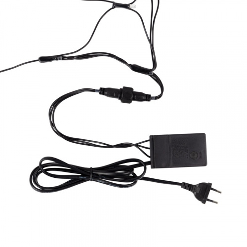 картинка Гирлянда Сеть 2х2х1.5м,  свечение с динамикой,  черный ПВХ,  136 LED,  230 В,  цвет: Мультиколор от магазина Сантехстрой