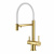 картинка Смеситель для кухни с подключением фильтра Splenka S70.63.03, золотой сатин от магазина Сантехстрой