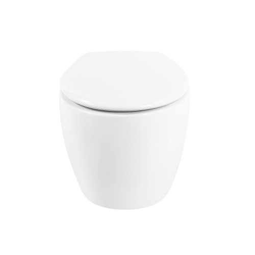 картинка Унитаз подвесной безободковый с креплением ART&MAX IMOLA AM217CHR от магазина Сантехстрой