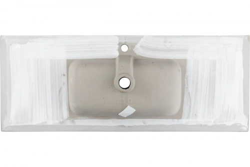 картинка Раковина-столешница Aquanet Flat 120 черный матовый 00329258 от магазина Сантехстрой