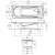 картинка W76A-170-070W-R Sense New, каркас в комплекте с монтажным набором 170х70 от магазина Сантехстрой