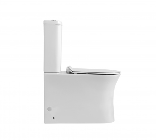 картинка Унитаз-компакт Agger AT01000 безободковый, сиденье с микролифтом от магазина Сантехстрой