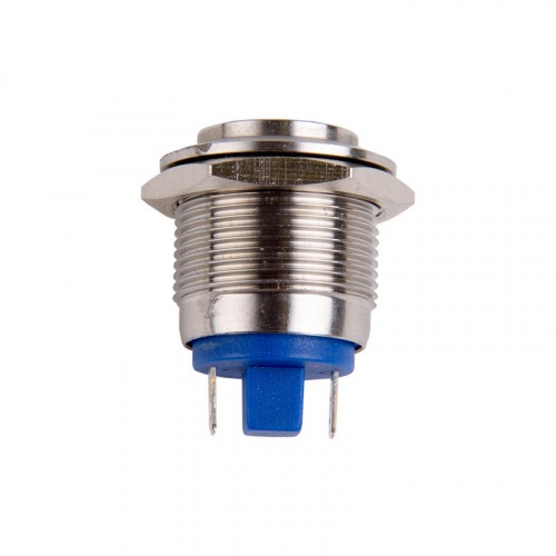 картинка Кнопка антивандальная Ø19 Б/Фикс (2с) OFF-(ON) выпуклая (PBS-28В-4) REXANT от магазина Сантехстрой