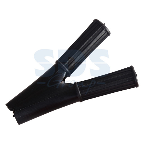 картинка Зажим «крокодил» 30 А 75 мм в изоляторе REXANT от магазина Сантехстрой