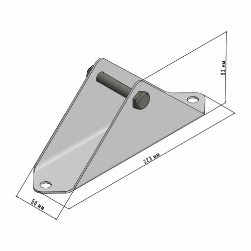 картинка Пятка для мачт малая REXANT от магазина Сантехстрой