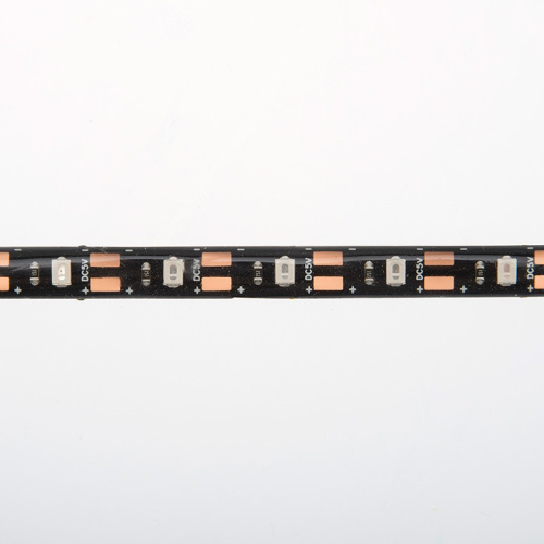 картинка LED лента 1м с USB коннектором 5 В,  8 мм,  IP65, SMD 2835, 60 LED/m,  цвет свечения синий LAMPER от магазина Сантехстрой