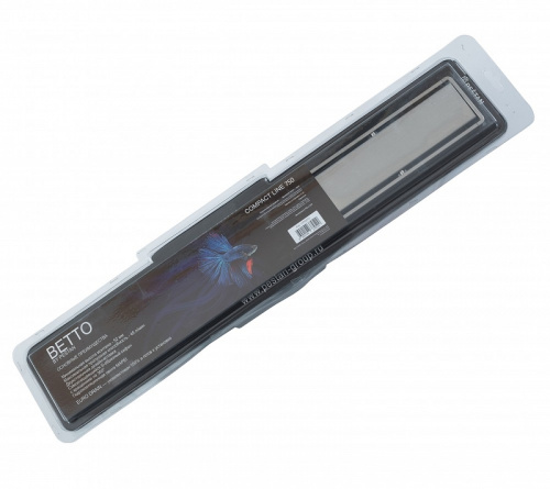 картинка Душевой лоток Pestan Betto Line 13702512 с решеткой Хром матовый от магазина Сантехстрой