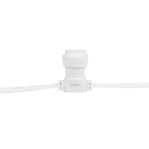 картинка Belt-Light 2 жилы шаг 15 см патроны e27 влагостойкая IP65 белый провод от магазина Сантехстрой