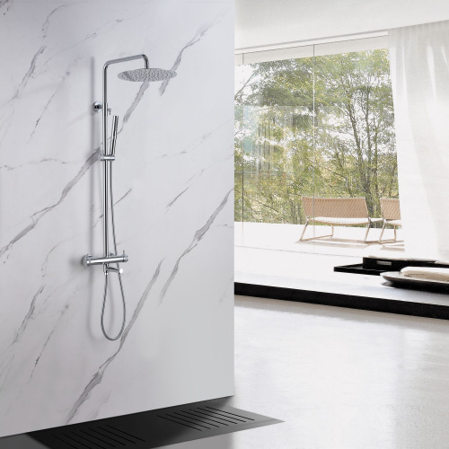 картинка Душевая стойка Allen Brau Priority 5.31A10-00 хром от магазина Сантехстрой