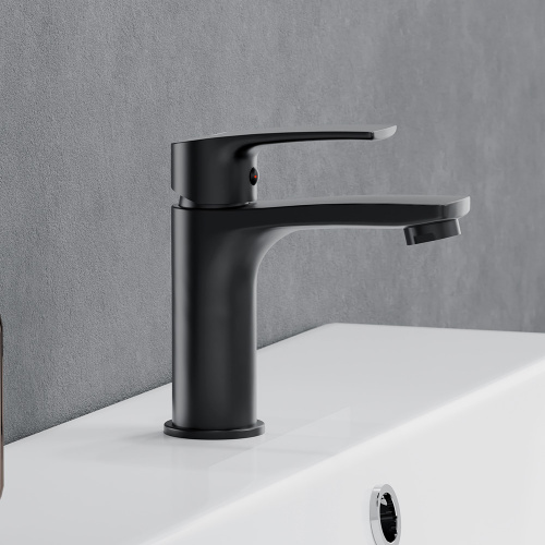 картинка 480210300 Eclipse 2.0, смеситель для умывальника, черный от магазина Сантехстрой