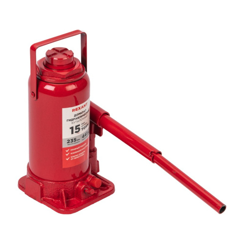 картинка Домкрат гидравлический бутылочный 15т REXANT от магазина Сантехстрой