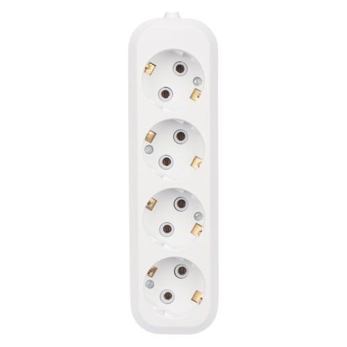 картинка Колодка 4 гнезда c заземлением REXANT от магазина Сантехстрой