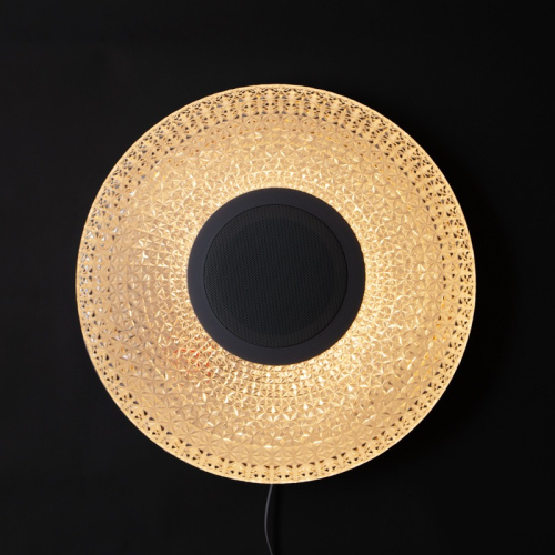 картинка Светильник настенно-потолочный REXANT Satori Melody 2700-6500 K RGB Bluetooth Sound с пультом и APP LED от магазина Сантехстрой