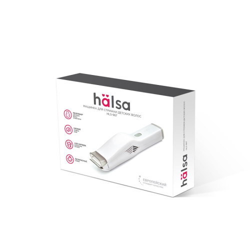 картинка Машинка для стрижки волос детская,  белая HALSA от магазина Сантехстрой