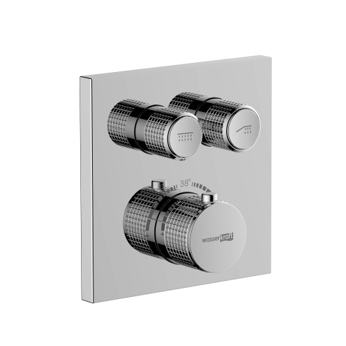 фото dinkel 5848 thermo термостатический смеситель для ванны и душа