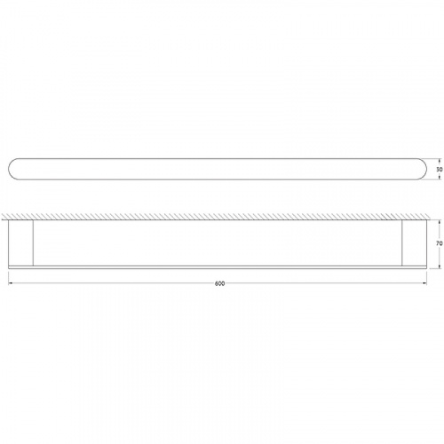 картинка Полотенцедержатель Artwelle Schwarz 60 7712 Черный матовый от магазина Сантехстрой